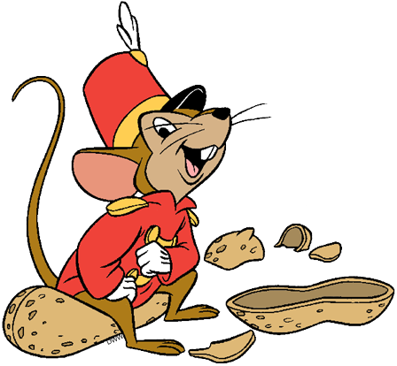 Dumbo Clip Art - Dumbo Coloring Pages (448x414), Png Download