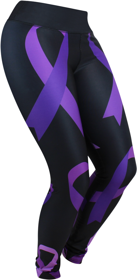 Purple Ribbons Tights - Brick (819x1024), Png Download