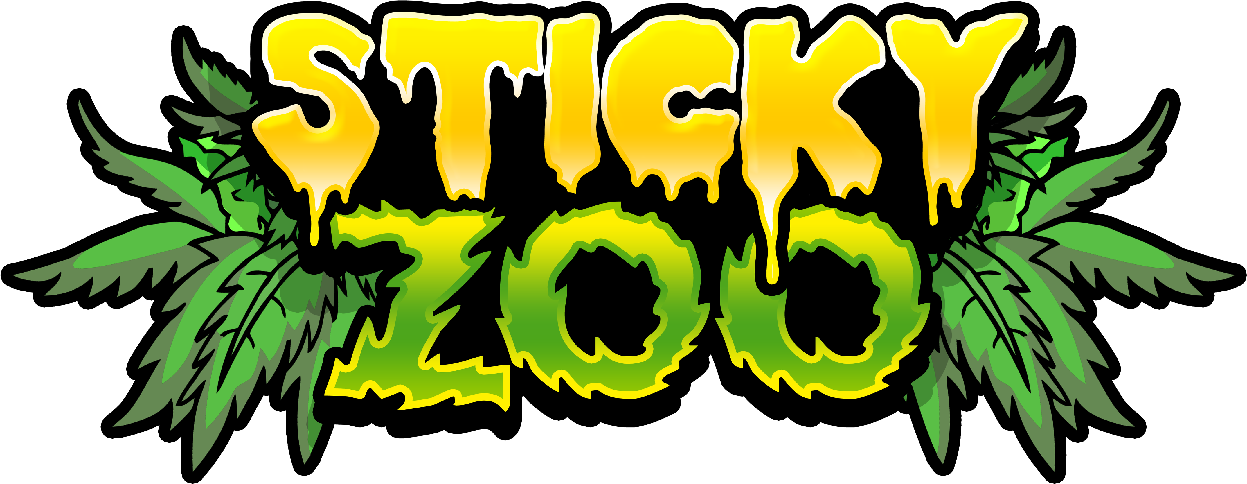Stickyzoo Stickyzoo - Illustration (4500x1800), Png Download