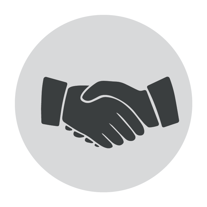 Entrepreneur Général En Construction - Trust Relationship Icon (671x671), Png Download