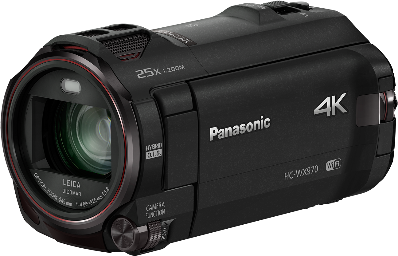 Panasonic Hc-vx981k 4k Ultra Hd Camcorder Undle (1311x850), Png Download