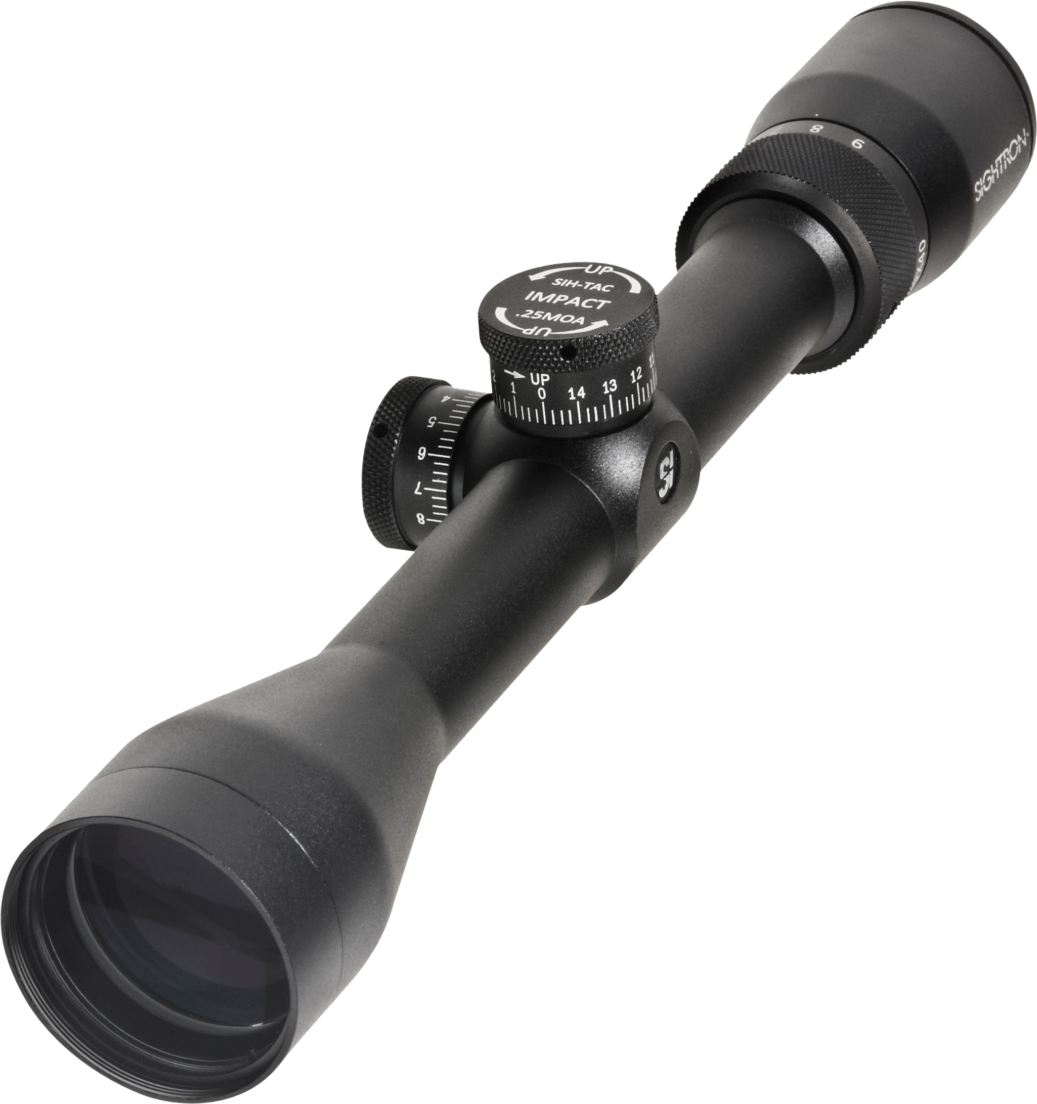 Sihtacmain - Sightron Sih Tac 4 12x40 Ao (2478x2634), Png Download
