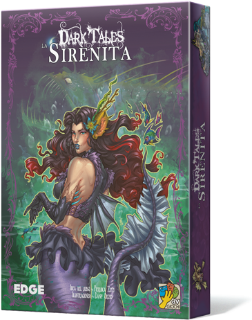 Dark Tales, Sirenita, De La Mano De Edge - Dv Giochi Dark Tales: La Sirenetta (880x480), Png Download