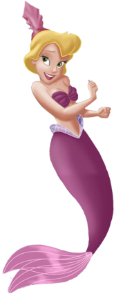 La Sirenita Png - Andrina Little Mermaid (250x493), Png Download