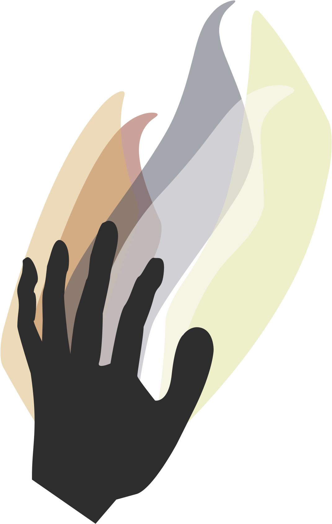 This Free Icons Png Design Of Hand Logo (2400x3394), Png Download