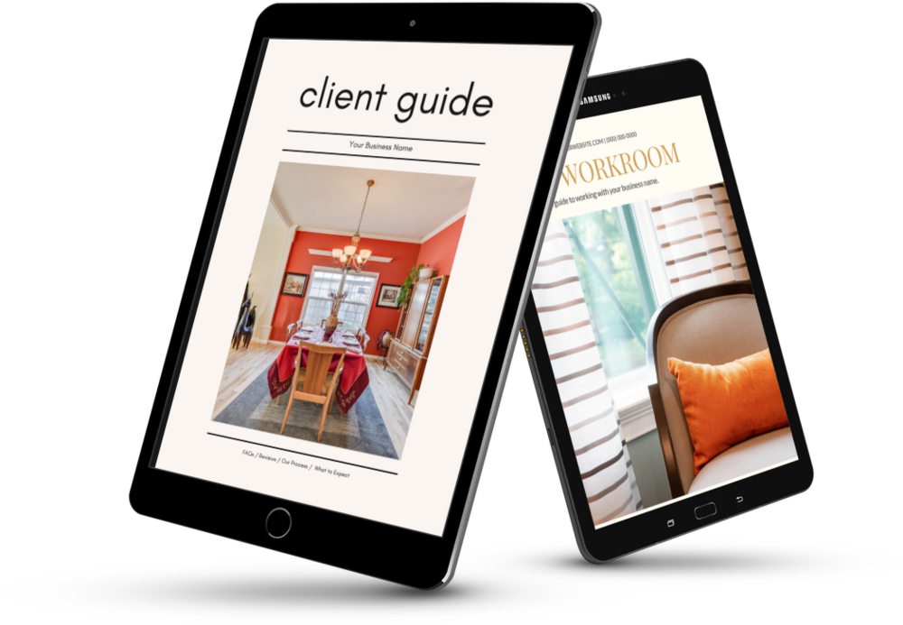 Interior Design Home Staging Workrooms Client Guide - Touchscreen (1000x693), Png Download