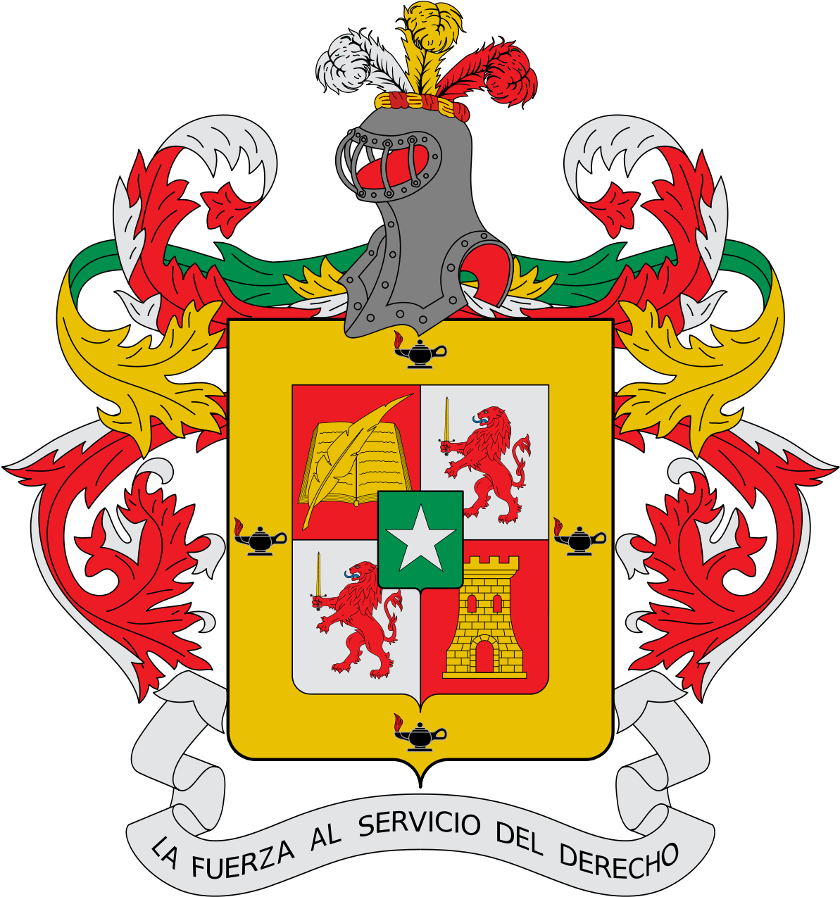 Yükle Verde Cadet Logo - Escudo Escuela General Santander (958x1024), Png Download