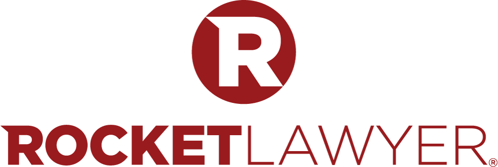 Logo Red On White Rocket Lawyer - Rocket Lawyer Logo (1000x336), Png Download