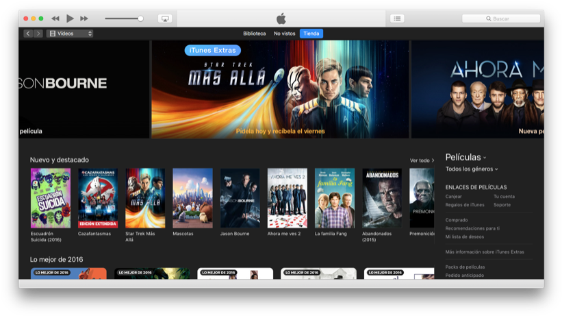 Apple Quiere Que Hollywood Les Permita Vender Y Alquilar - Star Trek Beyond-4k Blu-ray (830x468), Png Download