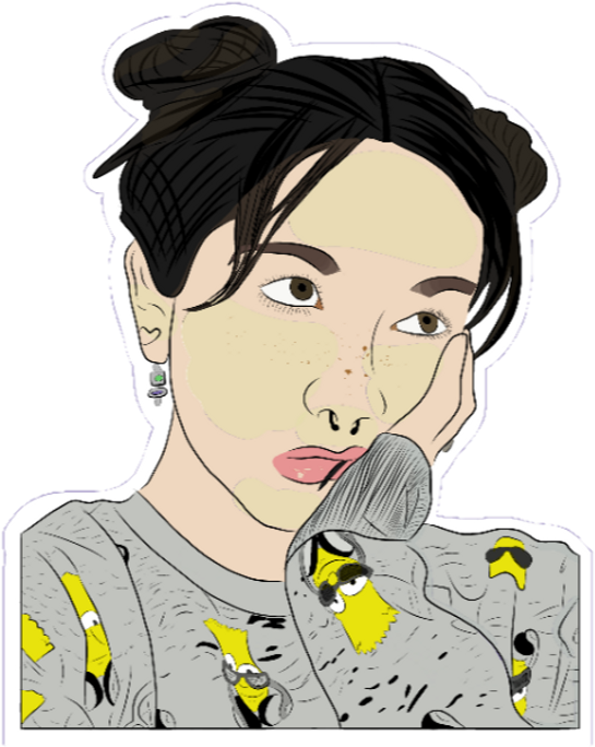 Outline Png Mariabecerra Les Dejo Mis Propios Outlines - Illustration (1024x1024), Png Download