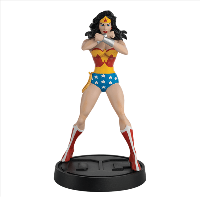 Início / Action Figures / Mulher-maravilha Mythologies - Wonder Woman Mythologies Eaglemoss (900x1120), Png Download
