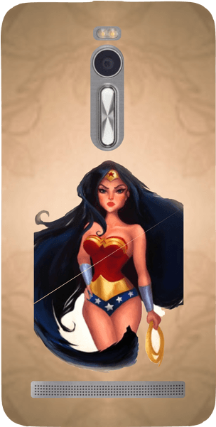 Capinhas Para Celular - Wonderwoman Art (600x600), Png Download