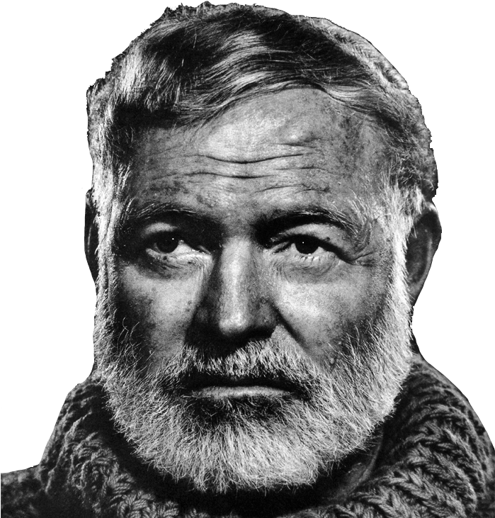 Ernest Hemingway (750x750), Png Download