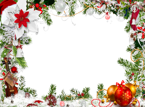 Navidad Marco2 Marco6 Marcodisney2 Marcomuñecodenieve - กรอบ รูป ปี ใหม่ (490x360), Png Download