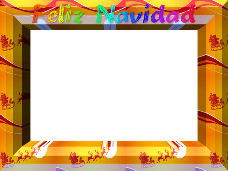 Marco Foto Navidad - Picture Frame (800x600), Png Download