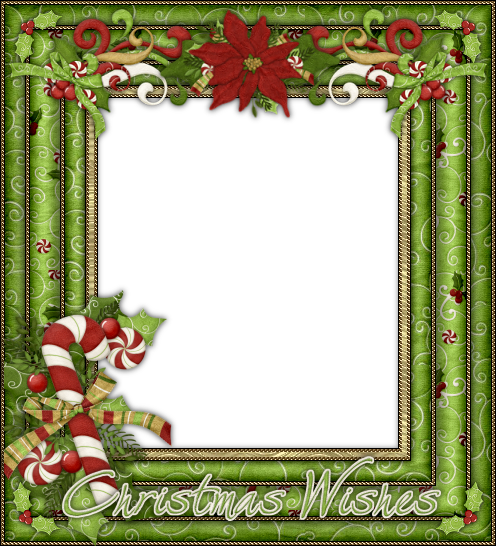 Free Bellos Marcos Para Fotos O Tarjetas Para Navidad - Marcos De Fotos Para Navidad Gratis (496x546), Png Download