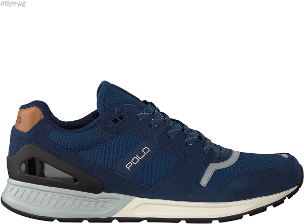 Blue Polo Ralph Lauren Sneakers Train100 Polo Ralph - Sneakers Polo Ralph Lauren Red (600x600), Png Download