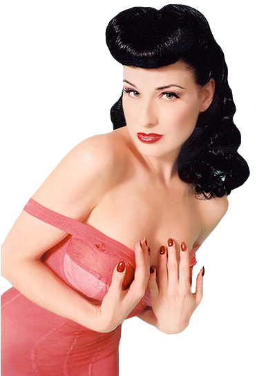 Dita Von Teese - Dita Von Teese Png (394x550), Png Download