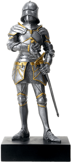 Sword Draw Gothic Knight Statue - Gothic Knight Figure (555x555), Png Download