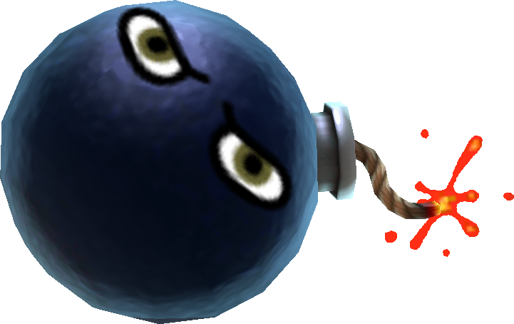 Bomb - Cartoon (721x454), Png Download