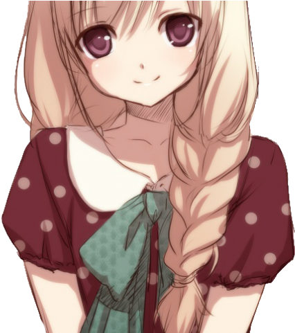 Anime Png Transparent Images - Anime Girl Png (640x480), Png Download