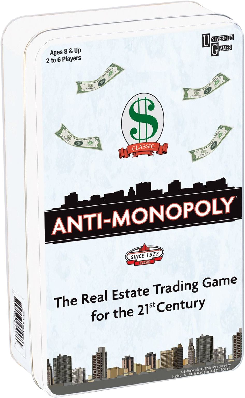 Travel Board Game - Anti-monopoly Game Travel Tin (946x1536), Png Download