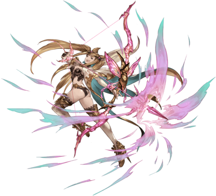 Npc Zoom 3040012000 02 - 天稟 の 射手 メーテラ (480x400), Png Download