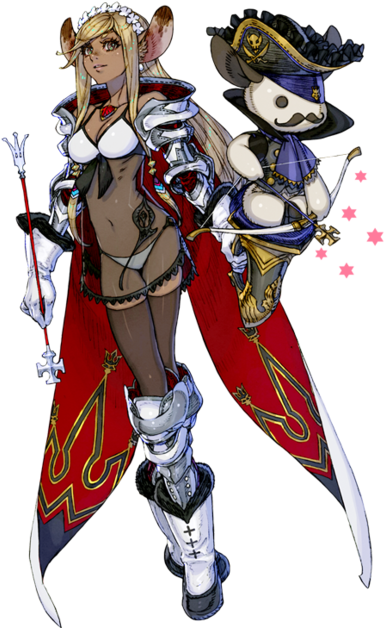 0331 B - Terra Battle Bonna Recode (449x636), Png Download