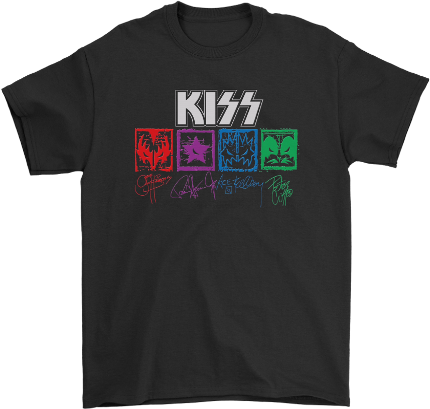 Kiss Paul Stanley Gene Simmons Tommy Thayer Eric Singer - Girl Scout Cookies T Shirt (1024x1024), Png Download