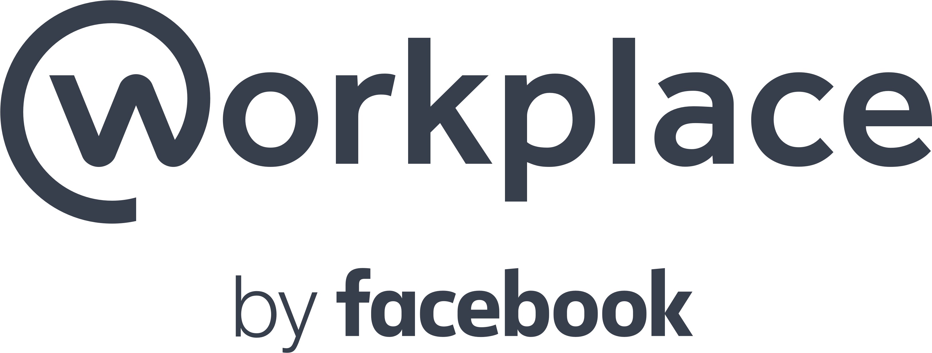 Workplace By Facebook Logo (3651x1790), Png Download