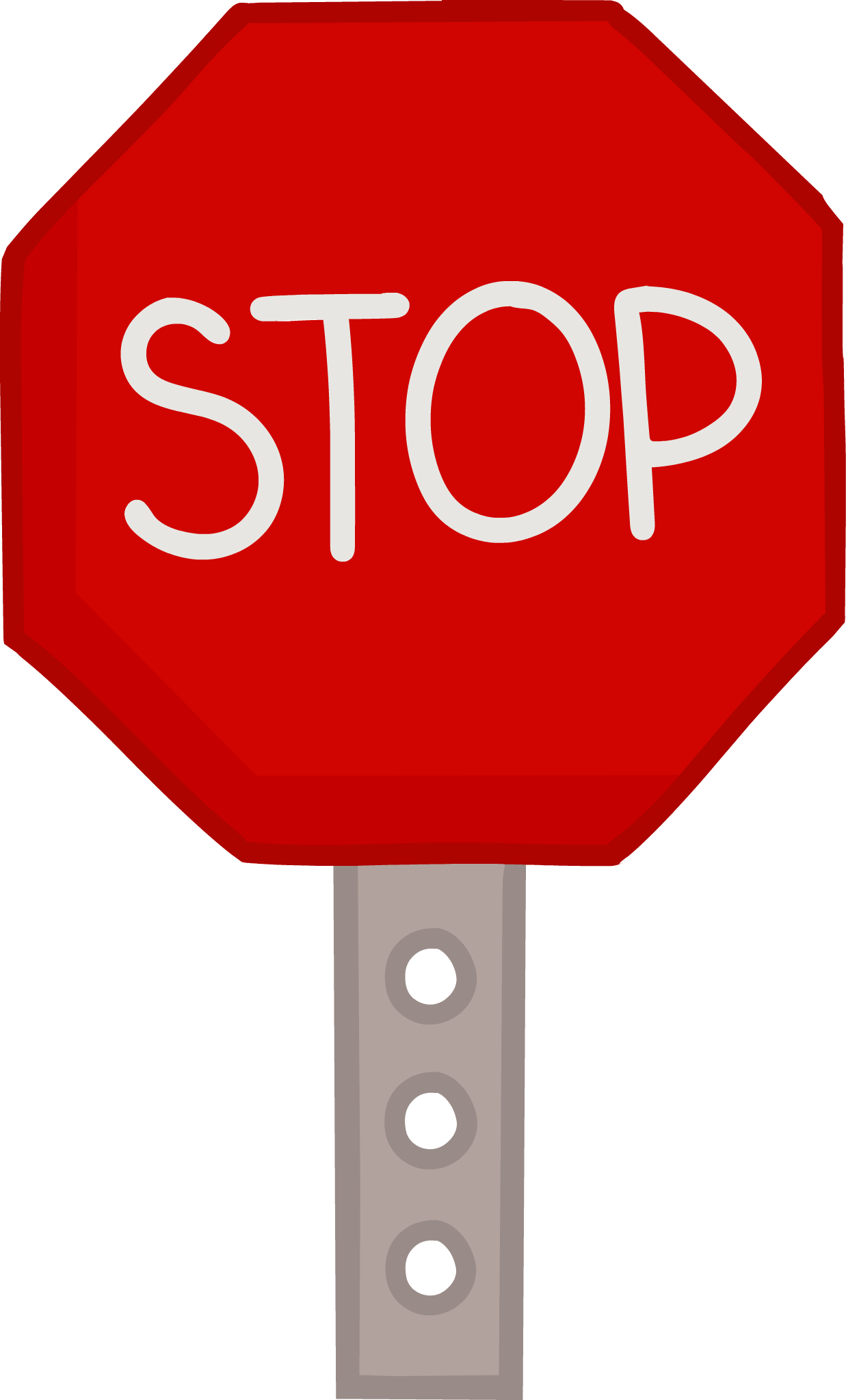 Stop Sign Body - Object Lockdown Episode 8 (1237x2047), Png Download