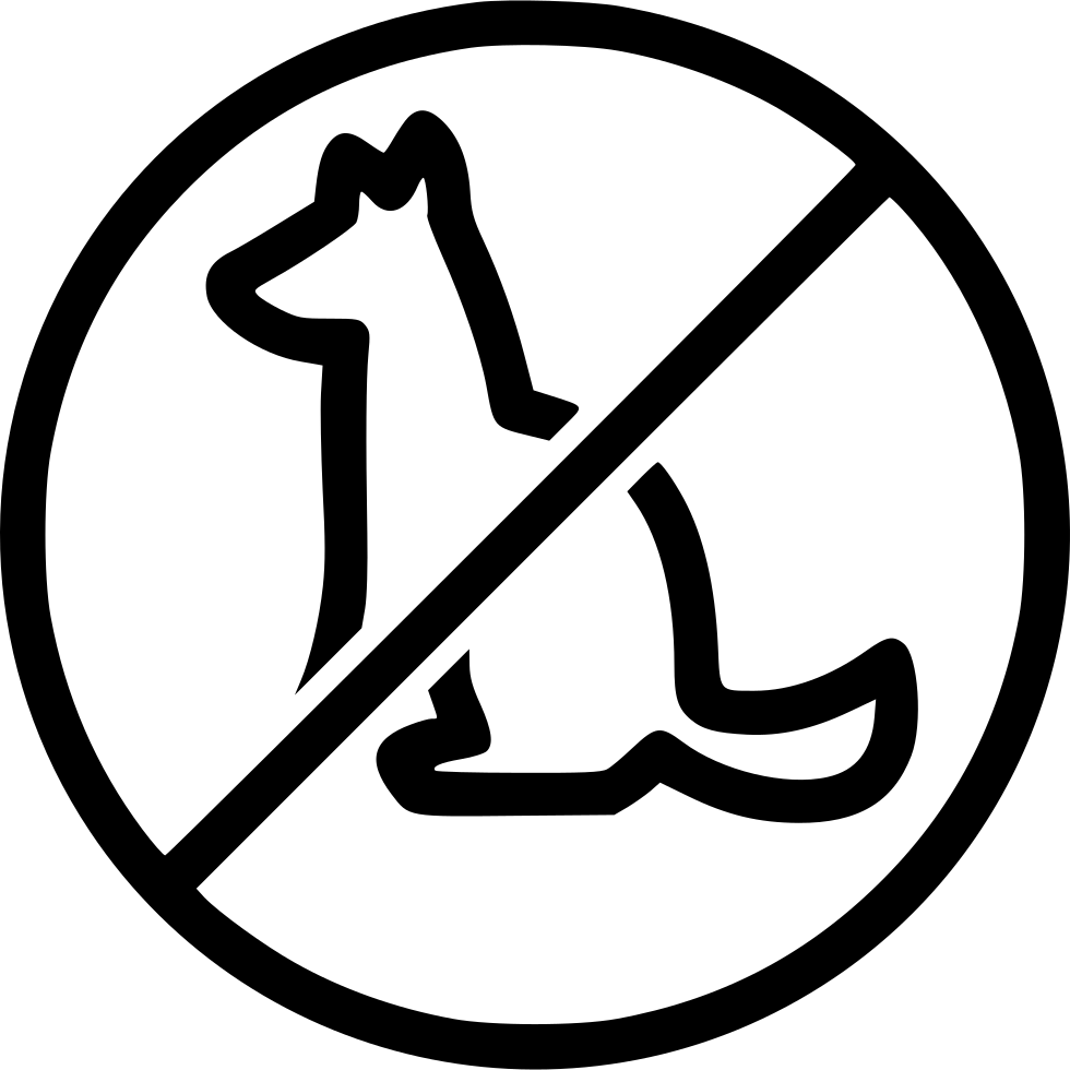 No Pet Sign - Do Not Call Icon (980x980), Png Download