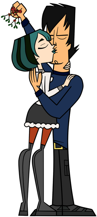 Kisses Under The Mistletoe - Comics (966x828), Png Download