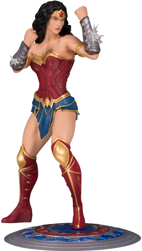Dc Comics Statue Wonder Woman - Dc Collectible Wonder Woman Statue (480x847), Png Download