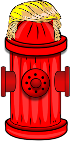 Trump-hair - Point D Eau Pompier (750x502), Png Download