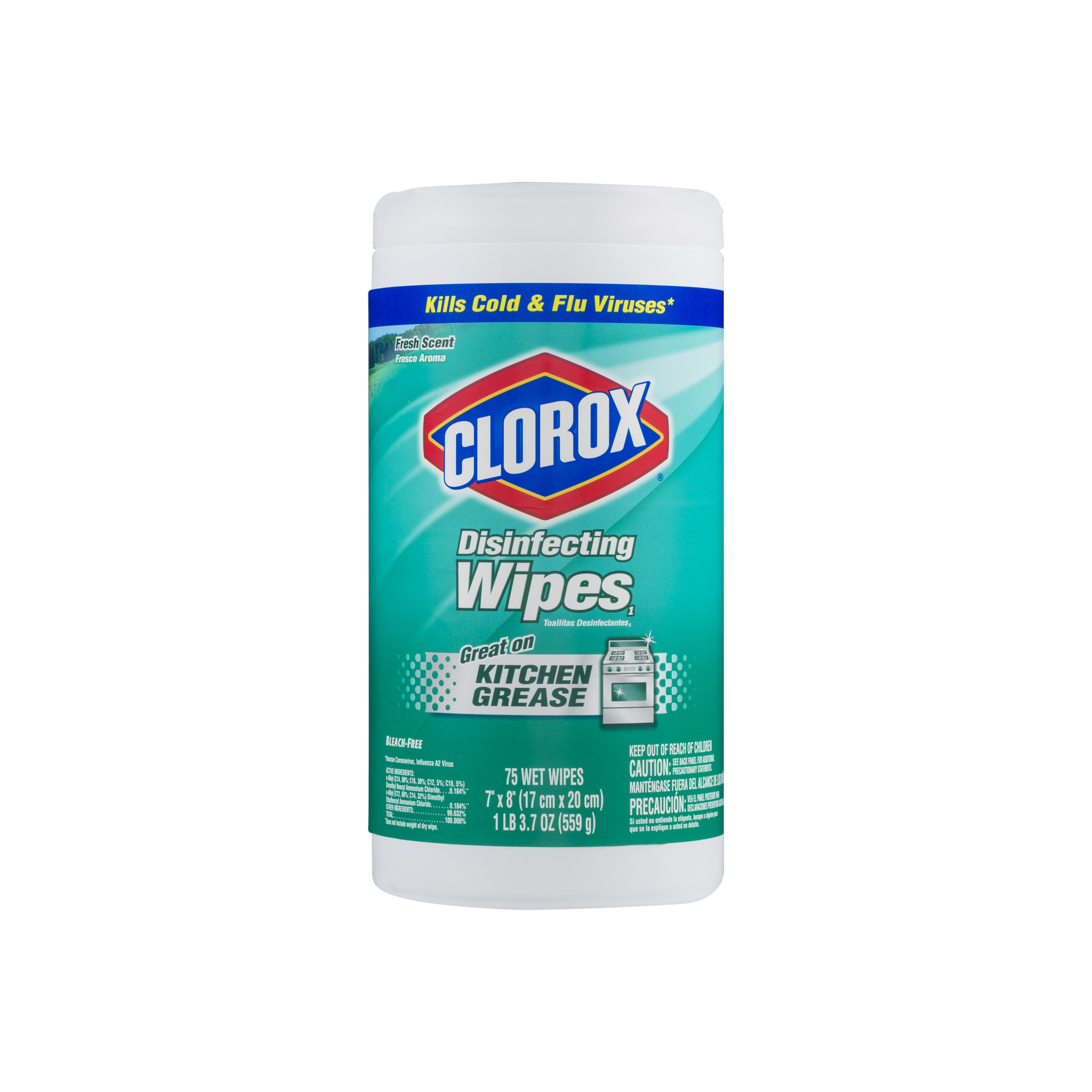 Clorox Disinfecting Wipes 78 Wipes - Clorox Company, The Disinfecting Wipes, 75-ct. (2048x2048), Png Download