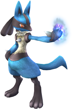 Lucario Images Lucario Posing Wallpaper And Background - Super Smash Bros Brawl Lucario (319x395), Png Download