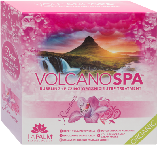Volcano Spa - Romance - La Palm Volcano Spa (600x600), Png Download