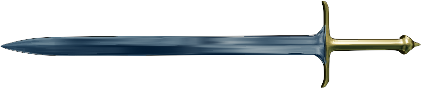 Katana - Sword (1129x489), Png Download