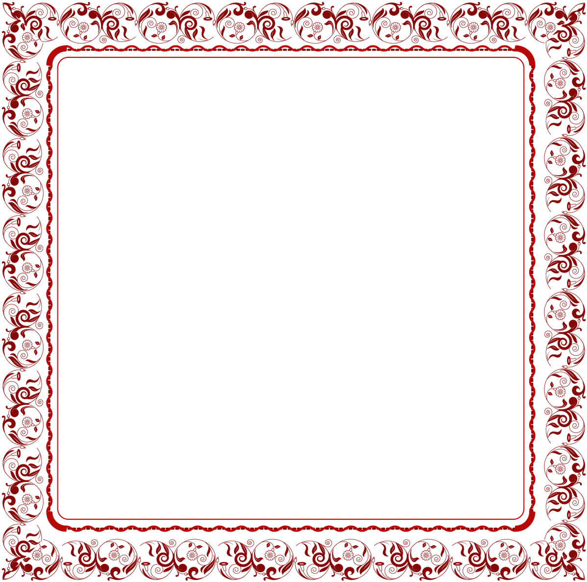 Picture Frame (1280x1280), Png Download