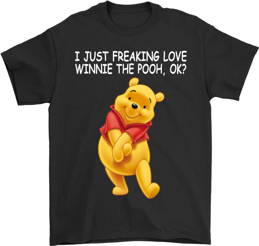 I Just Freaking Love Winnie The Pooh Ok Shirts - Jon Snow Christmas T Shirt (1000x1000), Png Download