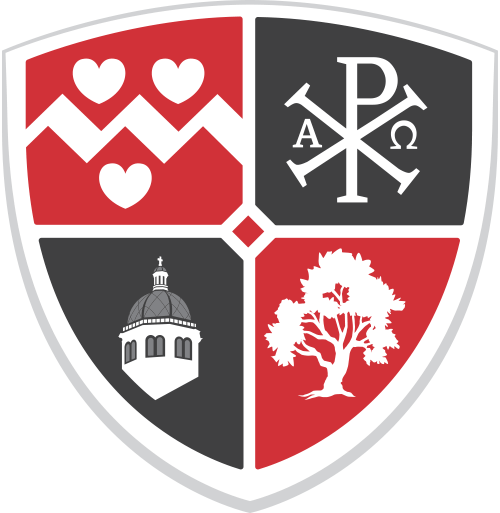 Cardinal Newman Academy's Crest Illustrates Significant - Cardinal Newman Academy (500x513), Png Download