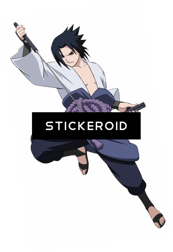 Uchiha Sasuke Anime - Shippuden Ninjutsu Zenkai Chaku Rush (573x833), Png Download