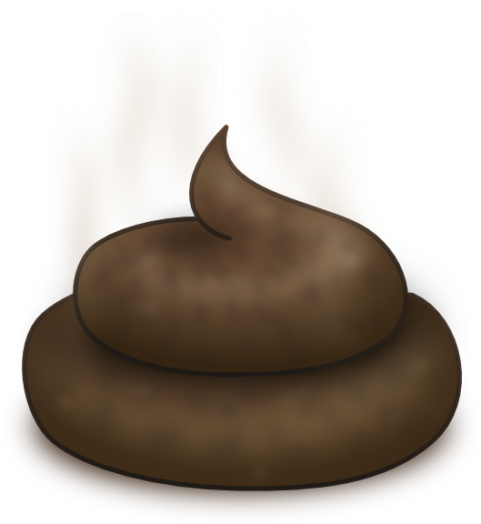 Small - Turd Clipart (528x599), Png Download