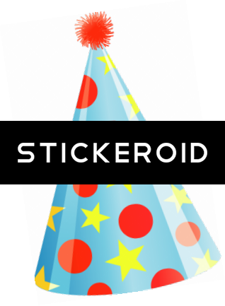 Birthday Hat - Graphic Design (318x433), Png Download