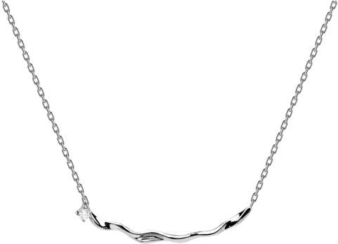 Haru Gold Necklace - Necklace (480x480), Png Download