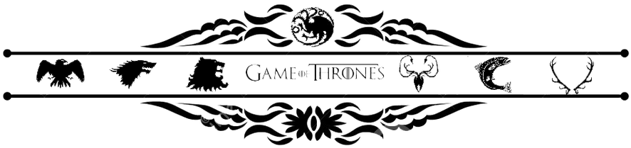 Free Game Of Thrones Png - House Targaryen (886x209), Png Download