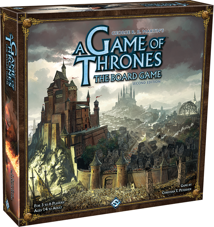A Game Of Thrones - Game Of Thrones Board Game Second Edition (718x762), Png Download