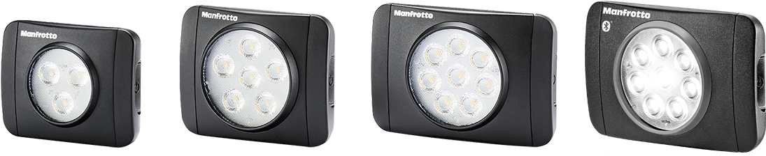 Shop Product - Manfrotto Lumie Play 3-led Light - Black (1110x230), Png Download