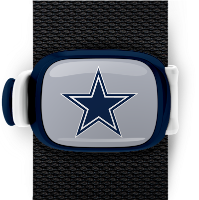 Dallas Cowboys Stwrap - Fathead Nfl Logo Wall Decal; Dallas Cowboys (550x400), Png Download